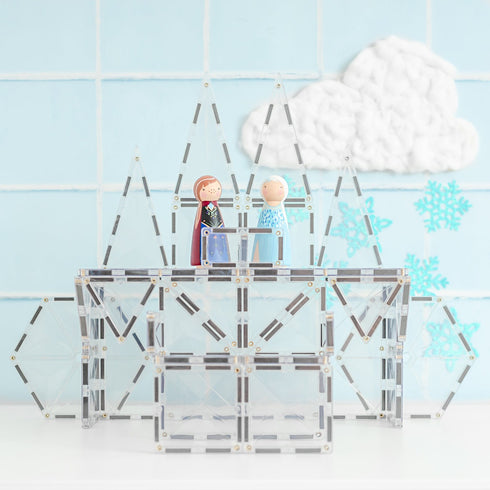 CONNETIX - 34 Piece Clear Starter Pack